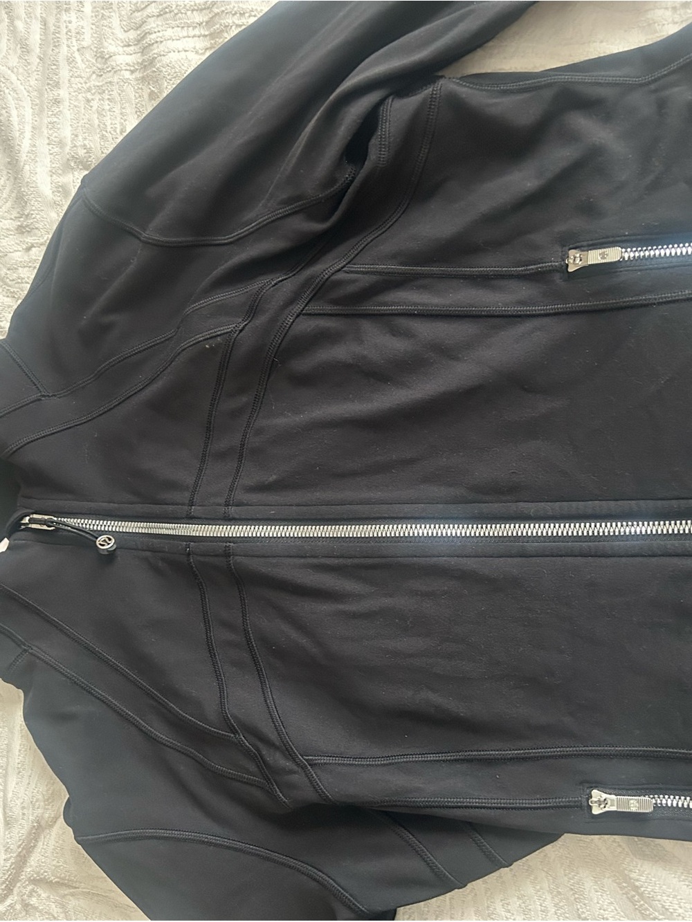 lululemon athletica Black Lightweight Zip Jacket